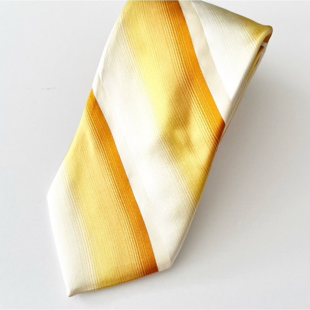 New Ted Baker Silk Diagonal Ombre Tie
